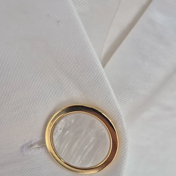 Detalhe de acabamento de uma peça da Viva Linda